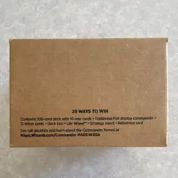 Magic: The Gathering Secret Lair Commander 20 Ways to Win 100-Card Foil Deck Box - Image 3