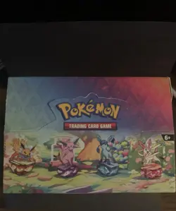 Pokemon Prismatic evolution Tin Complete Display Empty + Art Cards + Eevee Coin - Image 2