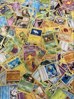 2.5LB Lot of Mixed Various Assorted Pokemon Cards CCG TCG Trading Cards w/ Tin - Image 2