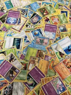 2.5LB Lot of Mixed Various Assorted Pokemon Cards CCG TCG Trading Cards w/ Tin - Image 3