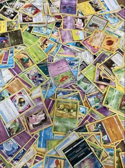 2.5LB Lot of Mixed Various Assorted Pokemon Cards CCG TCG Trading Cards w/ Tin - Image 4