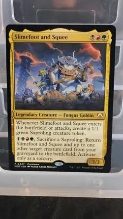 Slimefoot and Squee Prerelease Cards Regular - Image 1