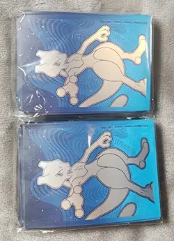 2x Mewtwo Pokemon GO Card Sleeves 65 CT per pack. Sleeves . New, Sealed - Image 1
