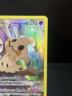Mimikyu (Secret) 245/236 Sm Cosmic Eclipse Pokemon Card TCG Full Art - Image 3