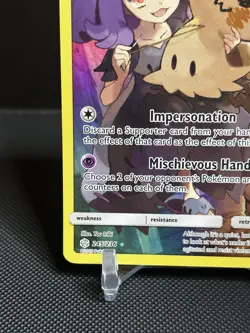 Mimikyu (Secret) 245/236 Sm Cosmic Eclipse Pokemon Card TCG Full Art - Image 5