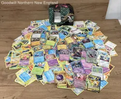 2.5LB Lot of Mixed Various Assorted Pokemon Cards CCG TCG Trading Cards w/ Tin - Image 1