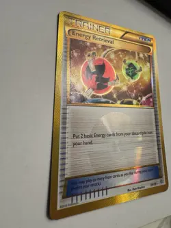 Pokemon TCG 2015 Energy Retrieval Trainer Secret Rare Holo Card 99/98 - Image 2