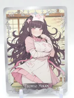 Goddess Trail - Anime Waifu SR Trading Card - Tsumiki Mikan - Image 1