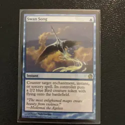 Swan Song 65/249 Theros Magic The Gathering MTG Card Lightly Played Cond - Image 1