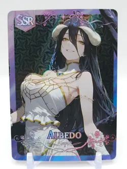 Goddess Trail - Anime Waifu SSR Trading Card - Albedo - Image 1