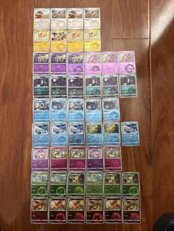 40 Cards Gem Pack Vol 2 Eeveelutions Reverse Holo Lot Pokemon TCG NM - Image 2