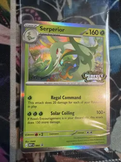 Pokemon Perfect Order Prerelease Staff Promo 4 cards Sealed Ships Asap - Image 1