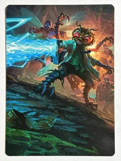 Baxter, Exzzperimental Zzientist Art Card Art Series: TMNT 51 LP-NM MTG Card - Image 1