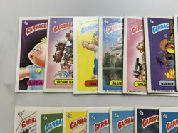 Vintage Garbage Pail Kids 34 Trading Cards Lot 1980s GPK 3rd Series Stickers - Image 2