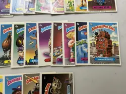 Vintage Garbage Pail Kids 34 Trading Cards Lot 1980s GPK 3rd Series Stickers - Image 4
