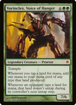 X 1 Vorinclex, Voice of Hunger NM-M 127 MTG Magic The Gathering - Image 1