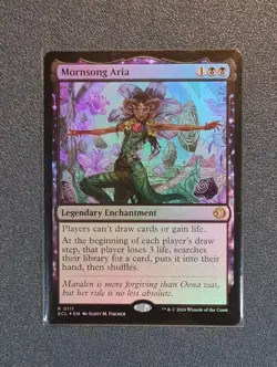 MTG Mornsong Aria - Foil - Lorwyn Eclipsed - ECL - NM+ - Image 1