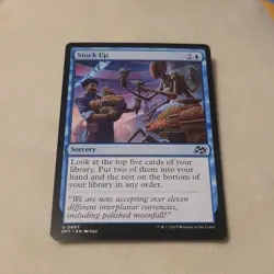 MTG - Stock Up - Aetherdrift - Near Mint Uncommon #67 Non Foil - Image 1