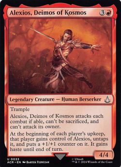 LP FOIL Alexios, Deimos of Kosmos ACR 33 - MTG - Image 1