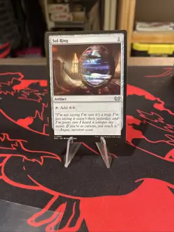 Sol Ring 0094 Non Foil Uncommon Duskmourn Commander MTG Near Mint - Image 1
