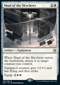Magic the Gathering MTG Maul of the Skyclaves (27p) Zendikar Rising Promos LP - Image 1