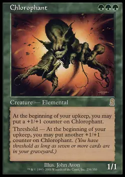 Magic the Gathering MTG Chlorophant (234) Odyssey MP - Image 1