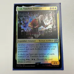 MTG: Cid Timeless Artificer (Foil) - MTG Final Fantasy 0410 - Image 1
