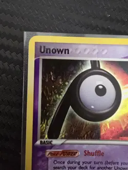 Unown (P/28) - Pokemon Ex Unseen Forces Holo Rare Card NM - Image 3