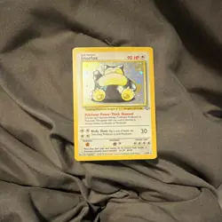 Pokemon TCG Base Set Holo Snorlax 11/64 English Card 1999 Nintendo - Image 2