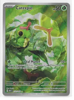 Caterpie 172/165 Scarlet & Violet 151 Scarlet & Violet S&V Pokemon 2023 NM - Image 1