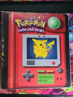 pokemon Card Collection Binder- WOTC, Black And White - Image 2