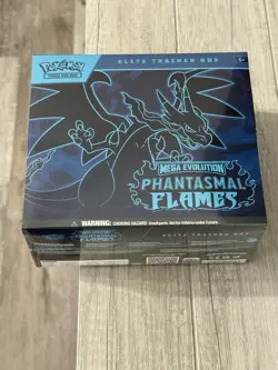 Pokemon Mega Evolution Phantasmal Flames Elite Trainer Box - SEALED - Image 2