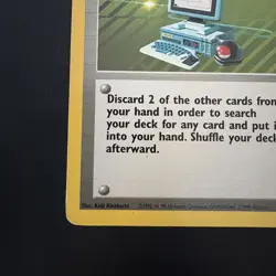 Vintage Pokemon TCG Computer Search Base Set Unlimited Rare - Image 4