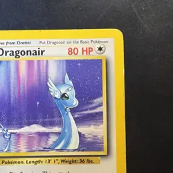 Vintage Pokemon Non-holo Rare Dragonair 18/102 Base Set WotC 1999 - Image 3