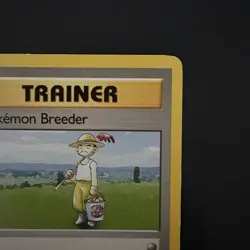 Vintage Non-Holo Rare Pokemon Breeder 76/102 Base Set WotC 1999 - Image 3