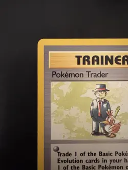 Pokemon Vintage Non-Holo Rare Pokemon Trader 77/102 Base set Trainer WotC 1999 - Image 2