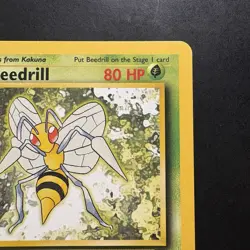 Pokemon Vintage Non-Holo Rare Beedrill 17/102 Base Set WotC 1999 - Image 3