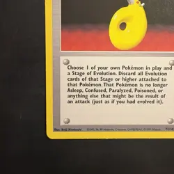 Pokemon Vintage Non-Holo Rare Devolution Spray 072/102 Base Set WotC 1999 - Image 5