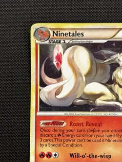 Ninetales - 17/95 - Holo Rare - Reverse Holo HP, English Pokemon Call of Legends - Image 2