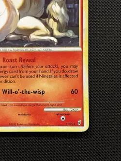 Ninetales - 17/95 - Holo Rare - Reverse Holo HP, English Pokemon Call of Legends - Image 3