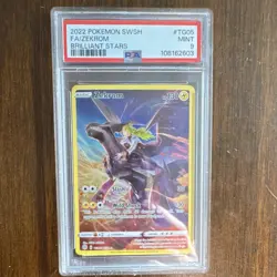 Pokemon TCG Zekrom TG05 Brilliant Stars Ultra Rare Full Art Holo PSA 9 - Image 1
