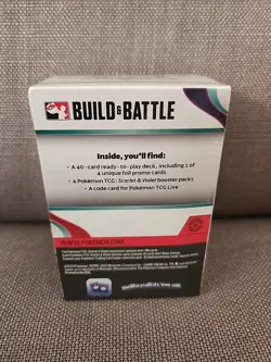 Pokemon TCG Scarlet & Violet Base Set - Build & Battle Box New Factory Sealed - Image 3