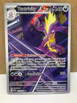 Toxtricity 103/94 Illustration Rare NM Pokemon Phantasmal Flames - Image 1