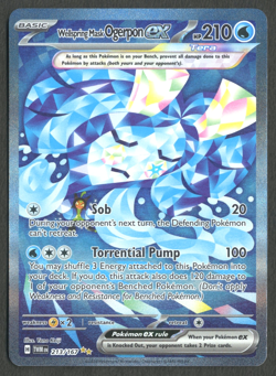 Pokemon TCG: Wellspring Mask Ogerpon ex 213/167 Twilight Masquerade SIR - Image 1