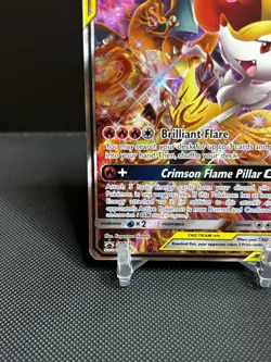 Charizard & Braixen GX Tag Team Ultra Rare Pokemon Black Star SM230 - Image 5
