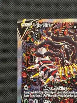 Giratina V Alt Art Lost Origin 186/196 Alternate Art Full Art Pokemon TCG LP - Image 2
