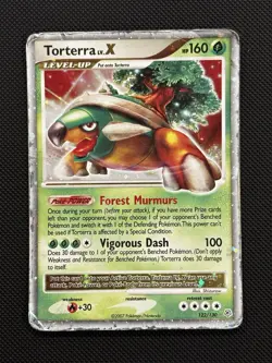 Pokemon TCG Torterra LV.X Diamond & Pearl 122/130 Holo Rare Holo LV.X - Image 1