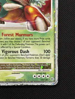 Pokemon TCG Torterra LV.X Diamond & Pearl 122/130 Holo Rare Holo LV.X - Image 4