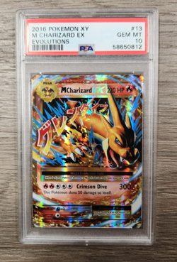 Pokemon - M Charizard Ex #13 - 2016 XY Evolutions - PSA 10 - Image 1