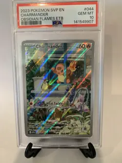 PSA 10 Charmander 044 SVP Promo Pokemon Obsidian Flames ETB GEM MINT - Image 1